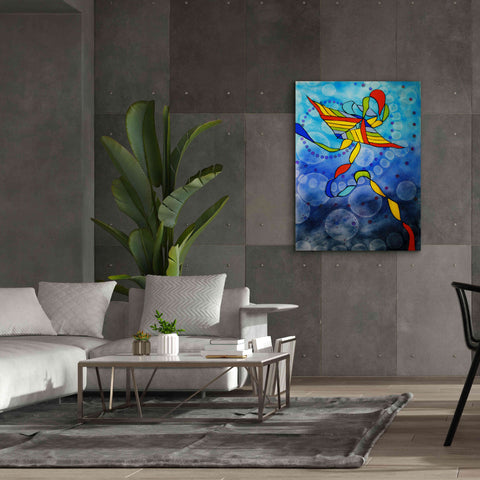 Image of 'Kite Transmitted' by Rita Shimelfarb, Giclee Canvas Wall Art,40x54