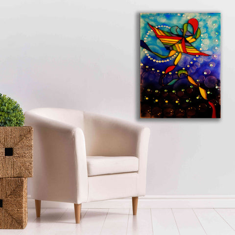 Image of 'Kite Reflected' by Rita Shimelfarb, Giclee Canvas Wall Art,26x34