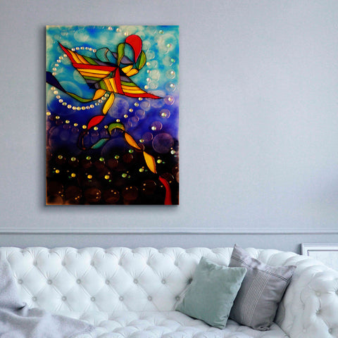 Image of 'Kite Reflected' by Rita Shimelfarb, Giclee Canvas Wall Art,40x54