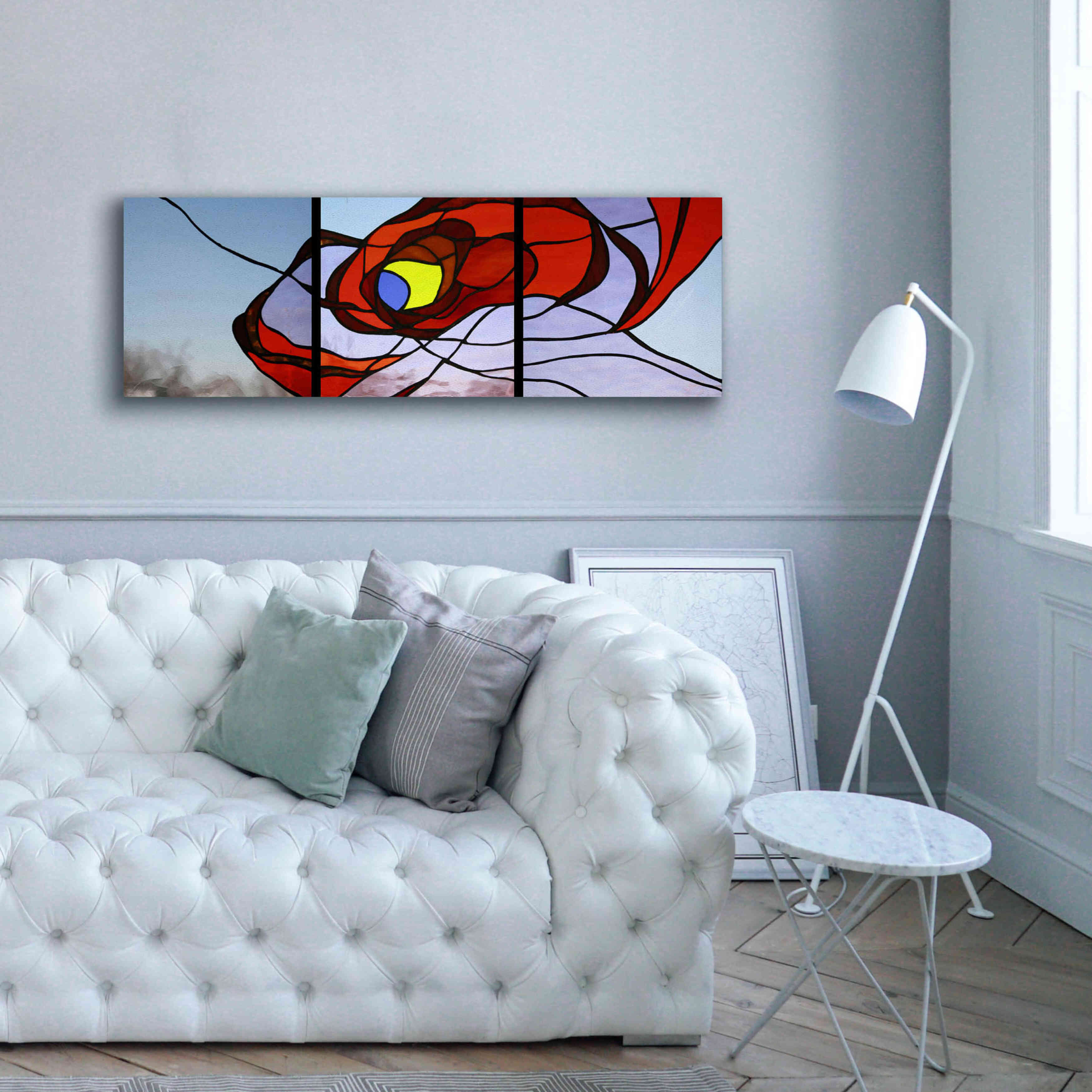 'Entanglement I' by Rita Shimelfarb, Giclee Canvas Wall Art,60x20