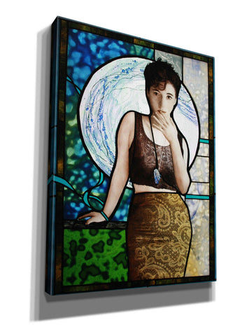 Image of 'Blueheart' by Rita Shimelfarb, Giclee Canvas Wall Art