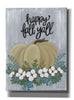 'Happy Fall Y'All' by Ashley Justice, Giclee Canvas Wall Art