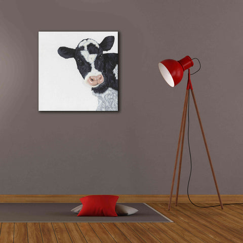 Image of 'Cow' by Ashley Justice, Giclee Canvas Wall Art,26x26