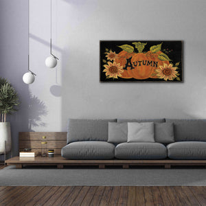 'Pumpkin Spice' by Lisa Hilliker, Giclee Canvas Wall Art,60x30