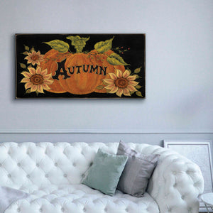 'Pumpkin Spice' by Lisa Hilliker, Giclee Canvas Wall Art,60x30