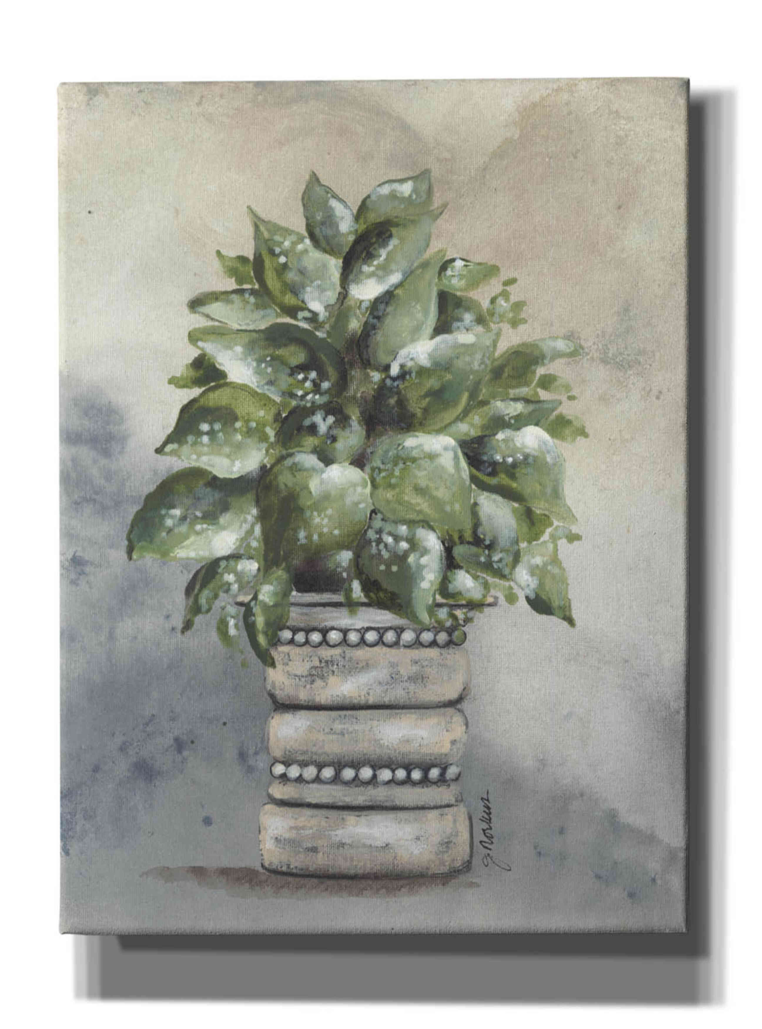 'Pathos in Pottery' by Julie Norkus, Giclee Canvas Wall Art