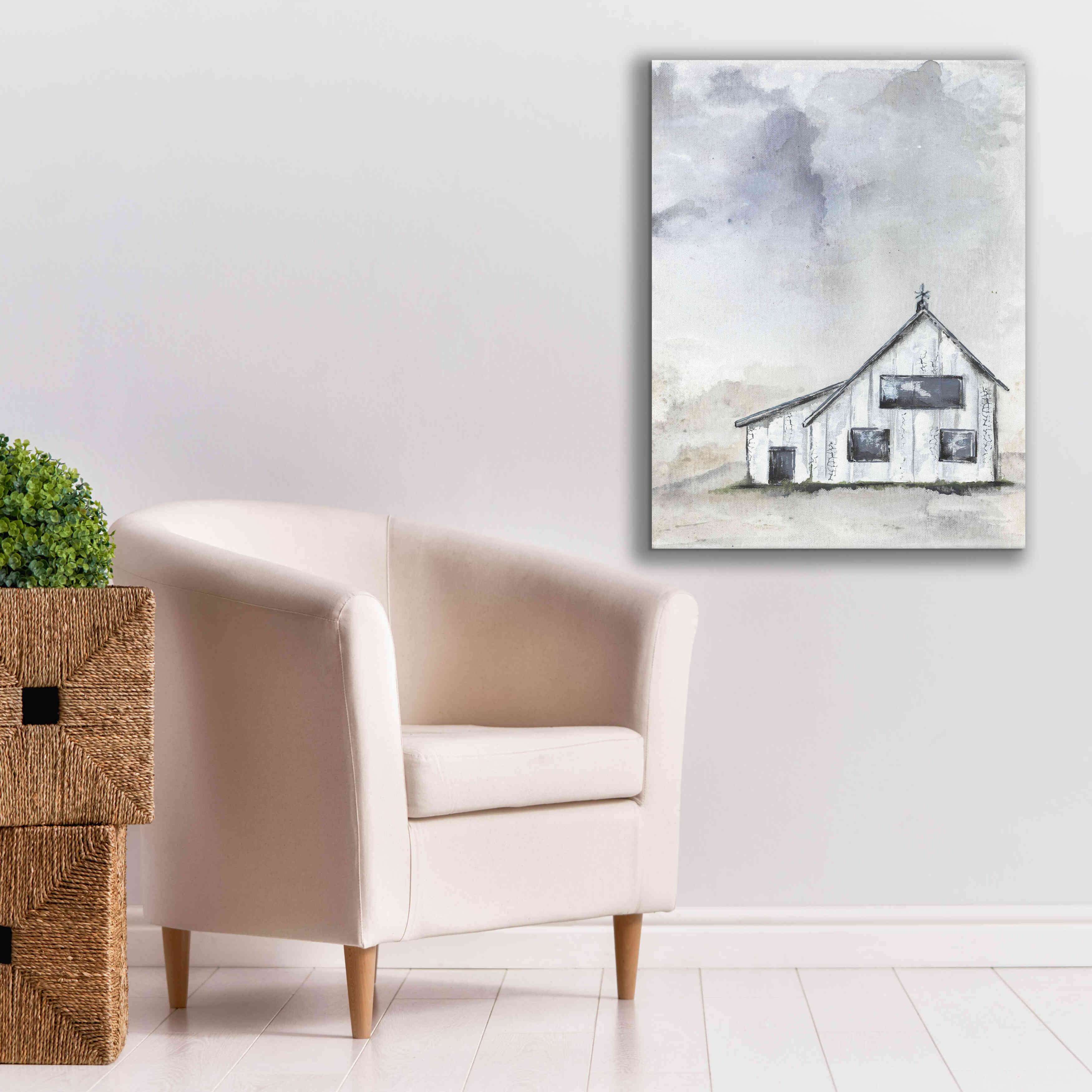 'Haven Mini Prairie' by Julie Norkus, Giclee Canvas Wall Art,26x34