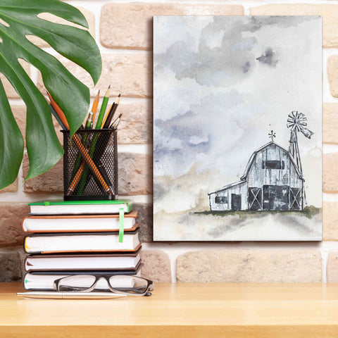 Image of 'Haven Mini Barn' by Julie Norkus, Giclee Canvas Wall Art,12x16