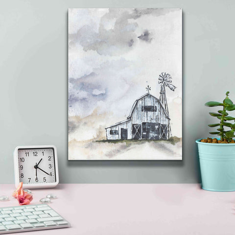 Image of 'Haven Mini Barn' by Julie Norkus, Giclee Canvas Wall Art,12x16