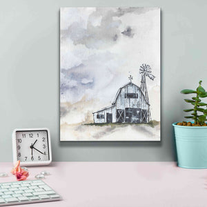 'Haven Mini Barn' by Julie Norkus, Giclee Canvas Wall Art,12x16