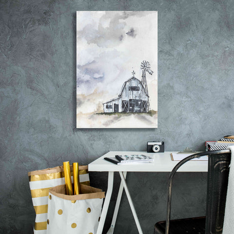 Image of 'Haven Mini Barn' by Julie Norkus, Giclee Canvas Wall Art,18x26