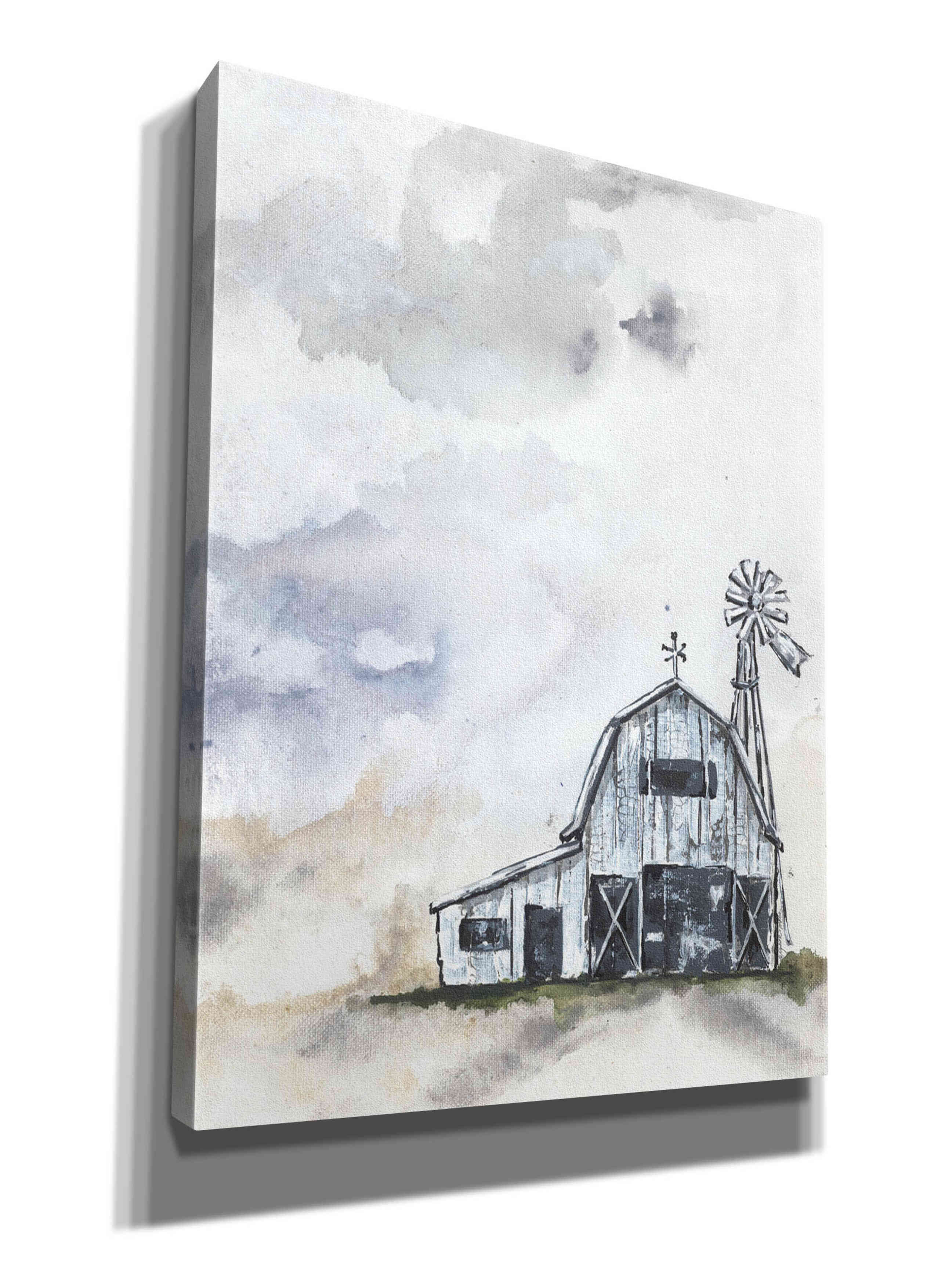 'Haven Mini Barn' by Julie Norkus, Giclee Canvas Wall Art