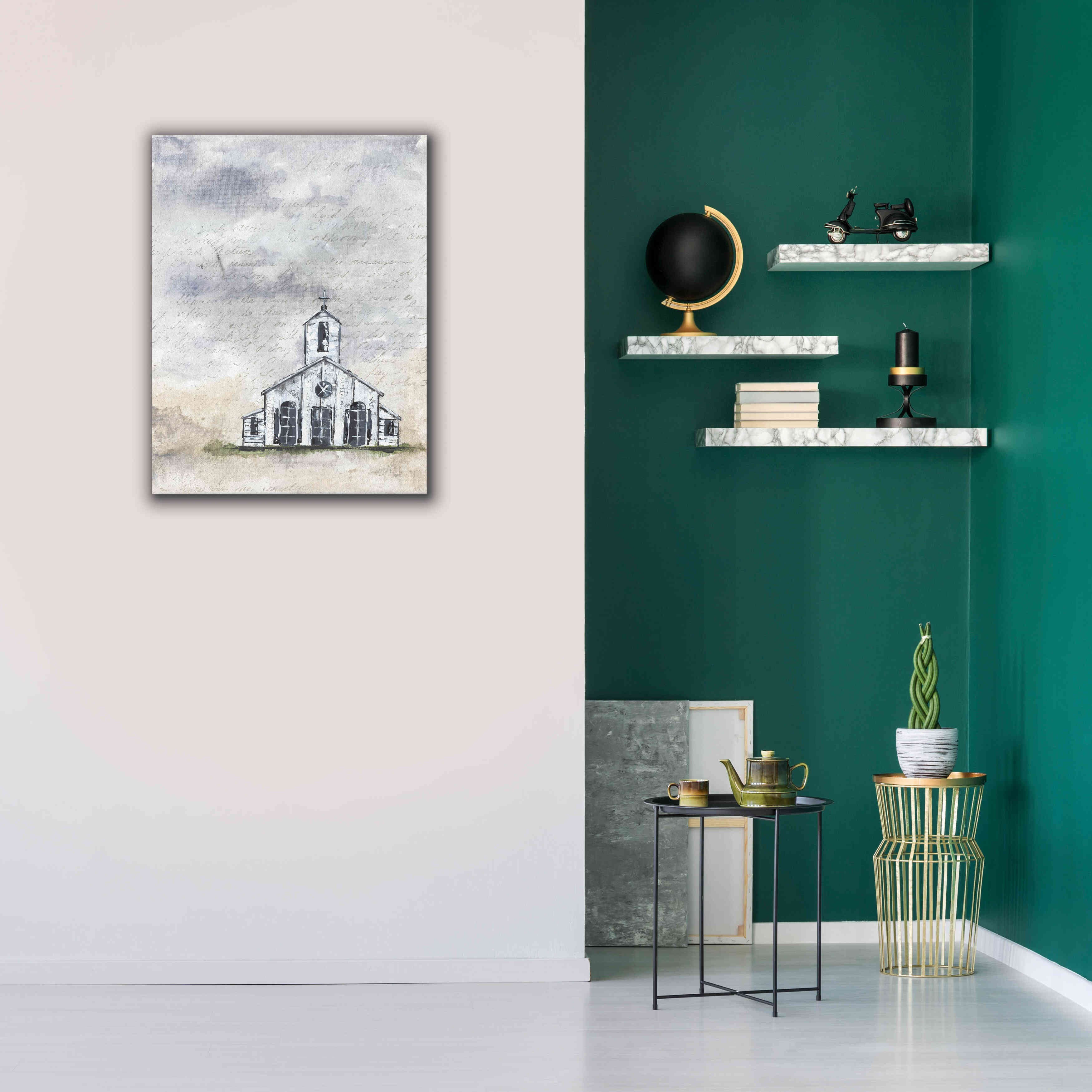 'Haven Mini Worship' by Julie Norkus, Giclee Canvas Wall Art,26x34