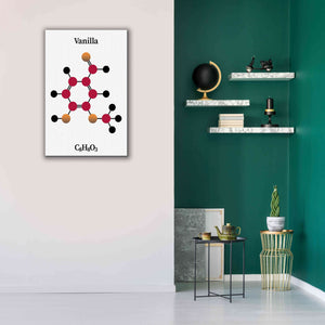 'Vanilla Molecule' by Epic Portfolio, Giclee Canvas Wall Art,26x40