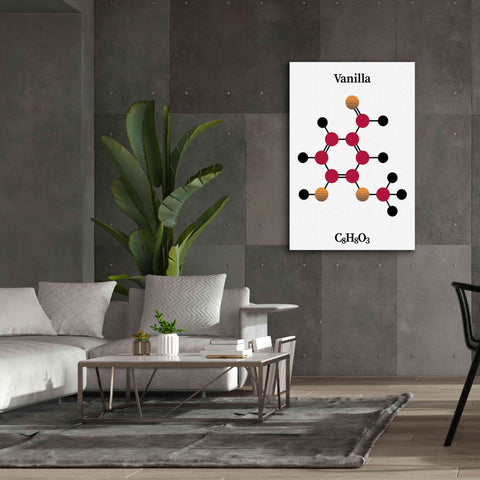 Image of 'Vanilla Molecule' by Epic Portfolio, Giclee Canvas Wall Art,40x60