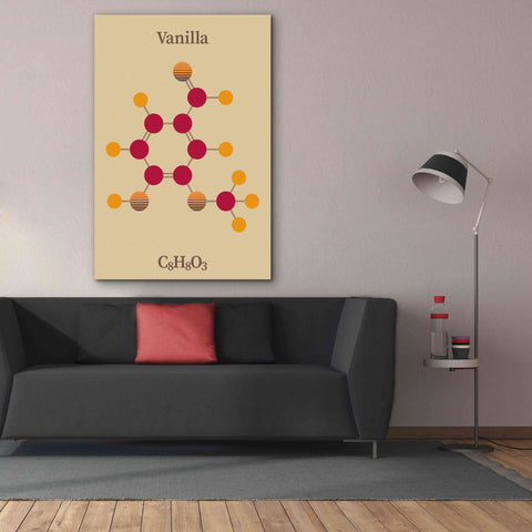 Image of 'Vanilla Molecule 2' by Epic Portfolio, Giclee Canvas Wall Art,40x60