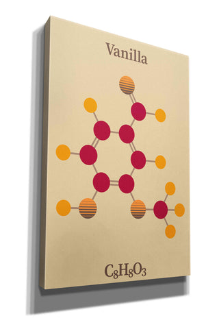 Image of 'Vanilla Molecule 2' by Epic Portfolio, Giclee Canvas Wall Art