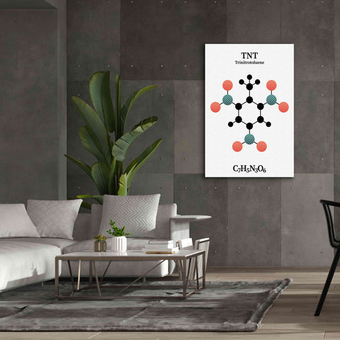 Image of 'TNT Molecule' by Epic Portfolio, Giclee Canvas Wall Art,40x60