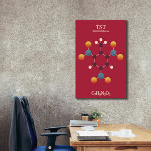 'TNT Molecule 2' by Epic Portfolio, Giclee Canvas Wall Art,26x40