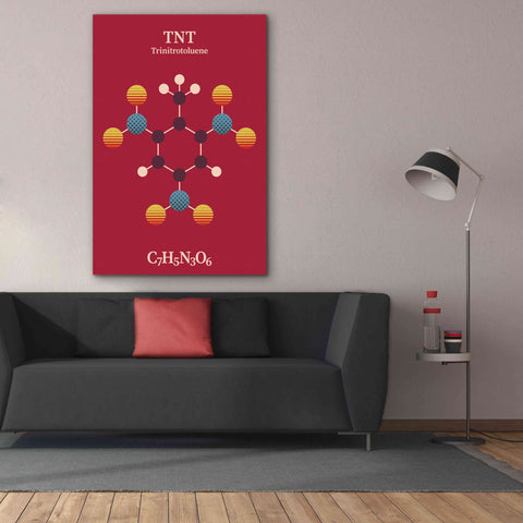 Image of 'TNT Molecule 2' by Epic Portfolio, Giclee Canvas Wall Art,40x60