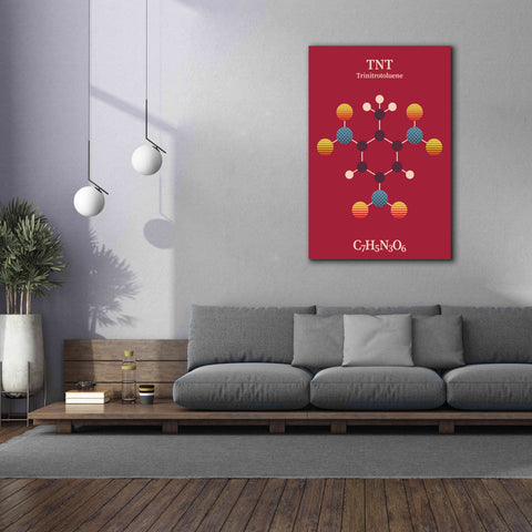 Image of 'TNT Molecule 2' by Epic Portfolio, Giclee Canvas Wall Art,40x60