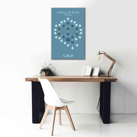 Image of 'Smell Of Rain Molecule 2' by Epic Portfolio, Giclee Canvas Wall Art,26x40