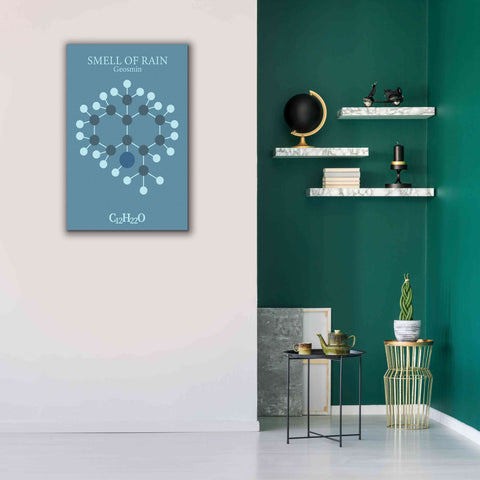 Image of 'Smell Of Rain Molecule 2' by Epic Portfolio, Giclee Canvas Wall Art,26x40