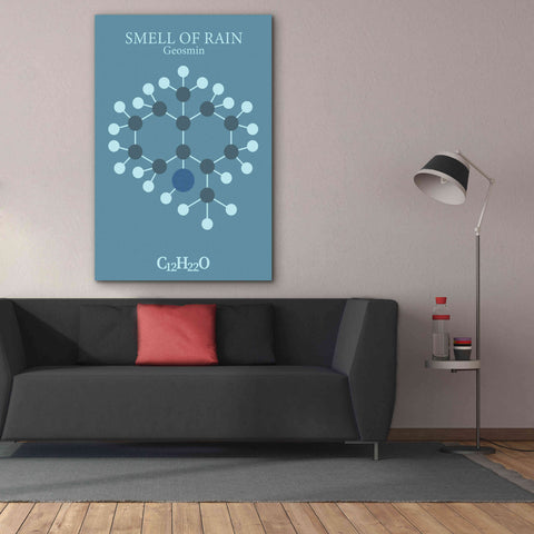 Image of 'Smell Of Rain Molecule 2' by Epic Portfolio, Giclee Canvas Wall Art,40x60