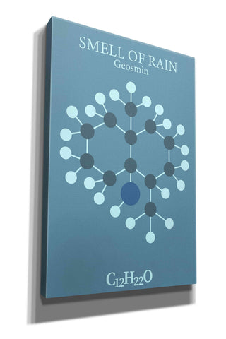 Image of 'Smell Of Rain Molecule 2' by Epic Portfolio, Giclee Canvas Wall Art