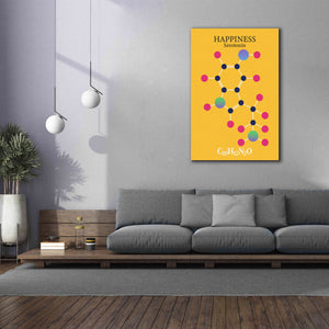 'Serotonin Molecule 2' by Epic Portfolio, Giclee Canvas Wall Art,40x60