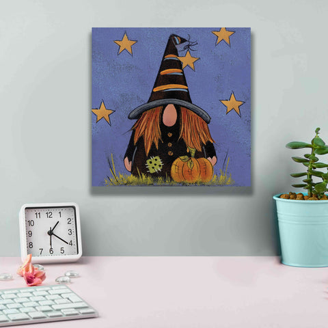 Image of 'Halloween Gnome' by Lisa Hilliker, Giclee Canvas Wall Art,12x12