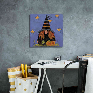 'Halloween Gnome' by Lisa Hilliker, Giclee Canvas Wall Art,18x18