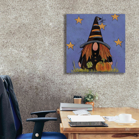 Image of 'Halloween Gnome' by Lisa Hilliker, Giclee Canvas Wall Art,26x26