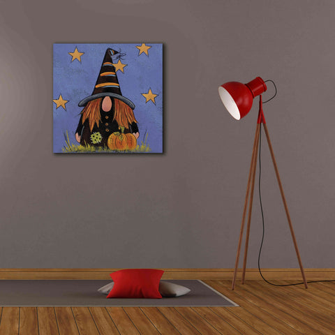 Image of 'Halloween Gnome' by Lisa Hilliker, Giclee Canvas Wall Art,26x26