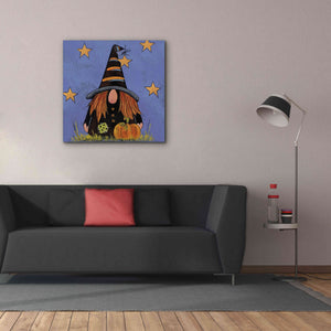 'Halloween Gnome' by Lisa Hilliker, Giclee Canvas Wall Art,37x37