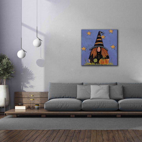 Image of 'Halloween Gnome' by Lisa Hilliker, Giclee Canvas Wall Art,37x37