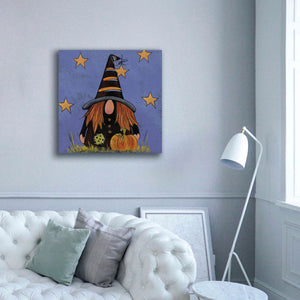 'Halloween Gnome' by Lisa Hilliker, Giclee Canvas Wall Art,37x37