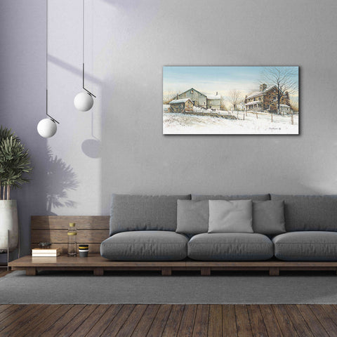 Image of 'February Morning' by John Rossini, Giclee Canvas Wall Art,60x30