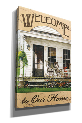 Image of 'Welcome to Our Home' by John Rossini, Giclee Canvas Wall Art