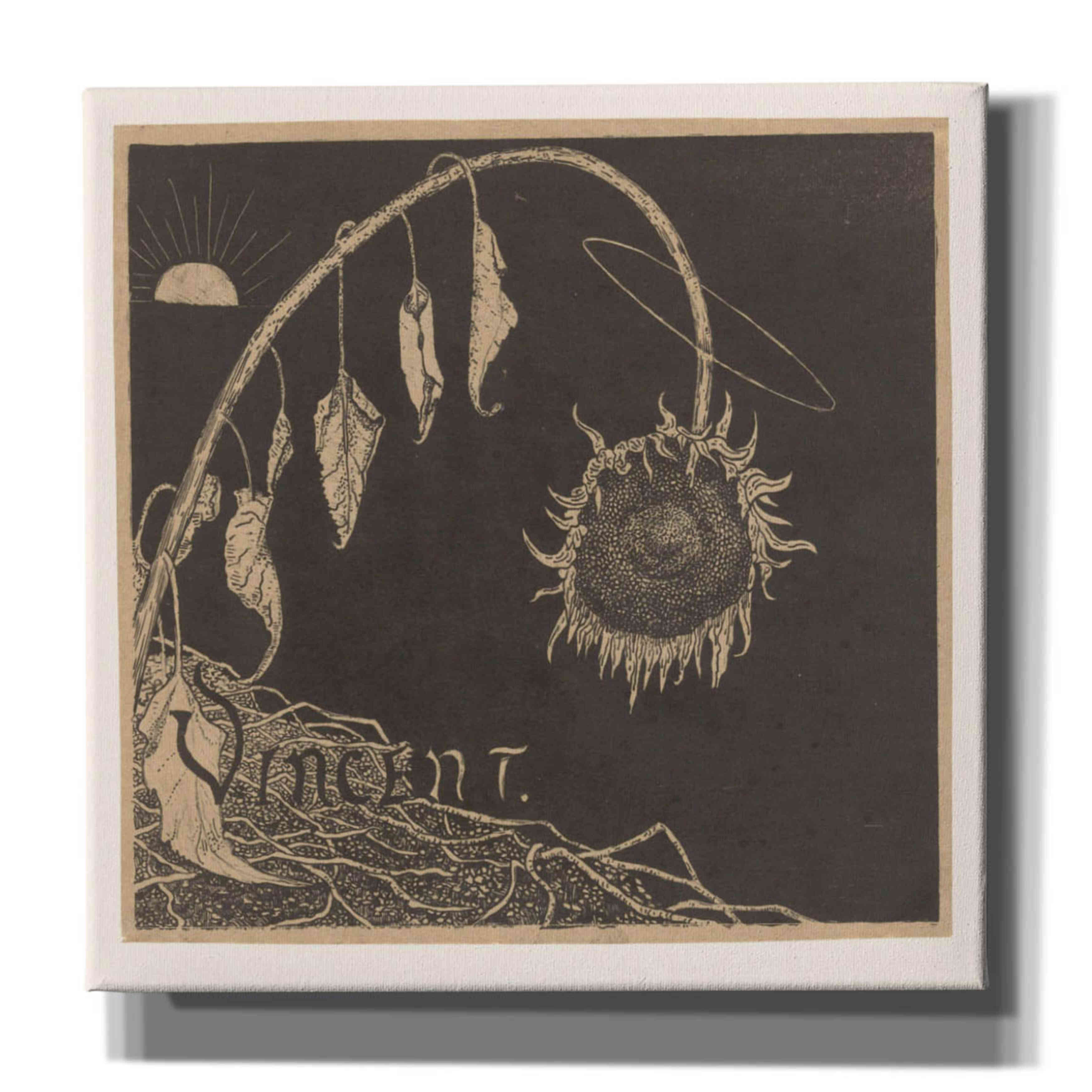 'Tentoonstelling der Nagelaten Werken Van Vincent Van Gogh, Amsterdam' by Richard Roland Holst, Giclee Canvas Wall Art