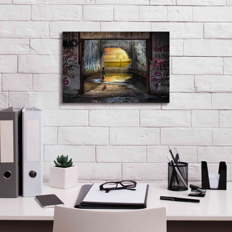 Image of 'The Great Beyond' by Alan, Giclee Canvas Wall Art,18x12