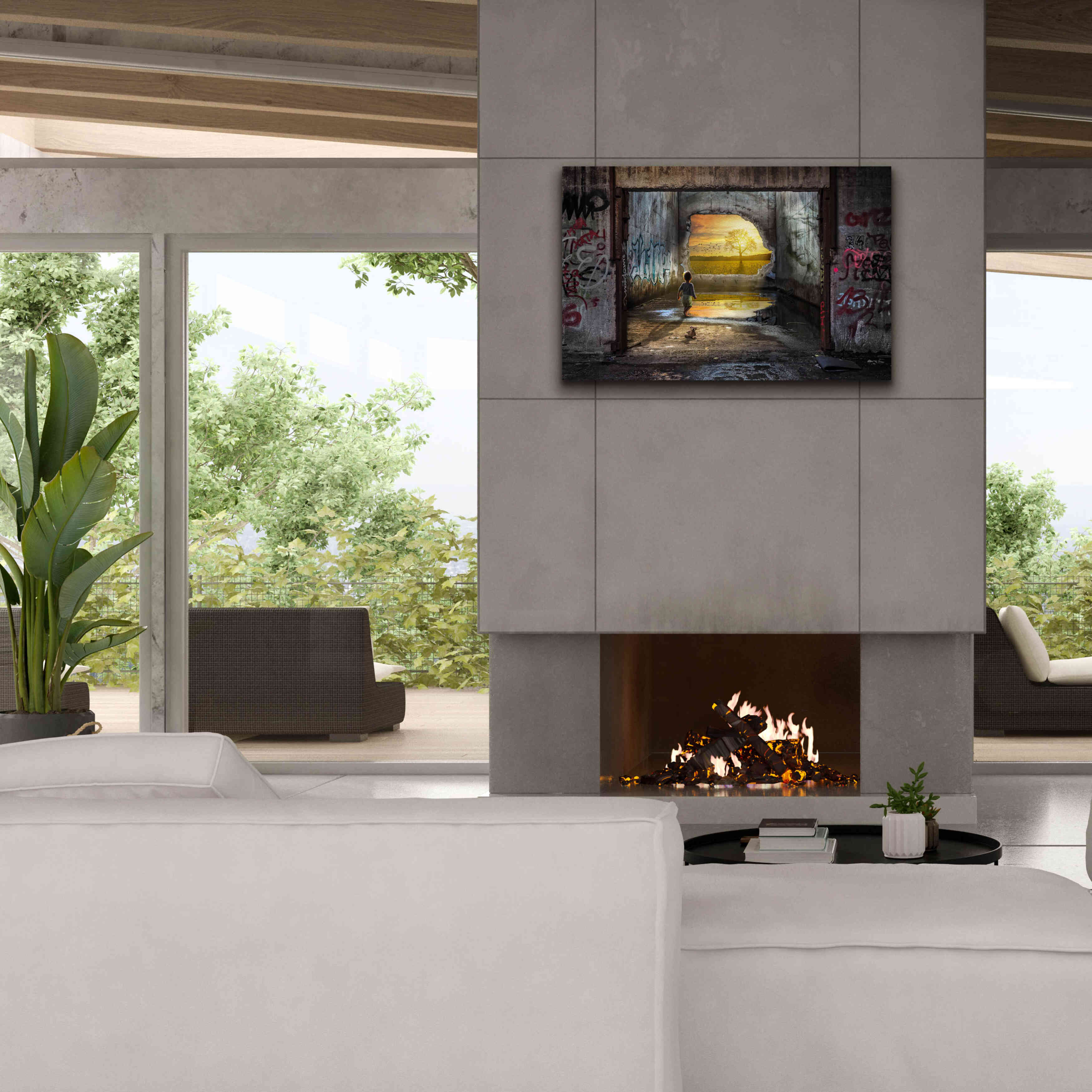 'The Great Beyond' by Alan, Giclee Canvas Wall Art,40x26