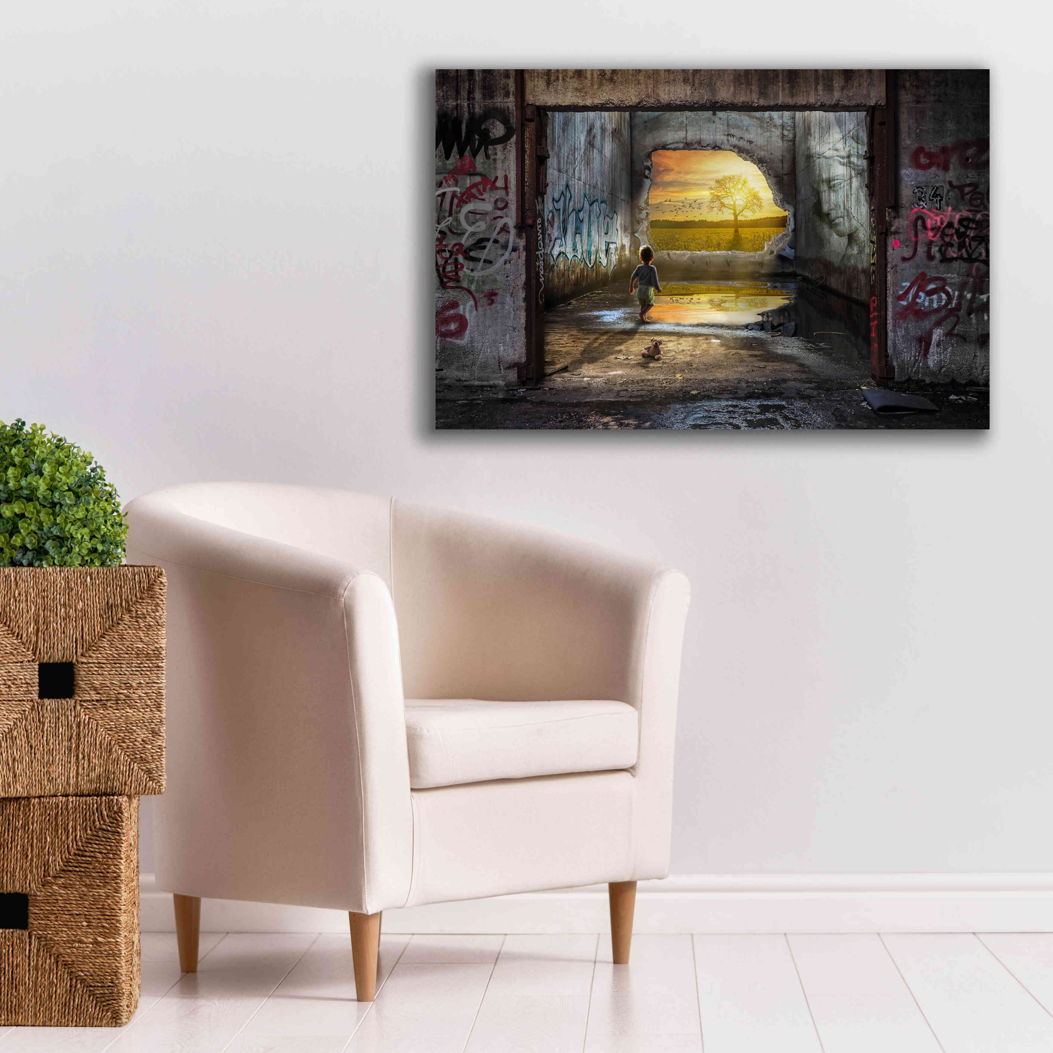 'The Great Beyond' by Alan, Giclee Canvas Wall Art,40x26