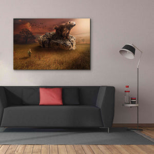 'Bear With Me' by Alan, Giclee Canvas Wall Art,60x40