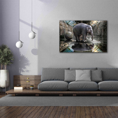 Image of 'The Big Grey' by Alan, Giclee Canvas Wall Art,60x40