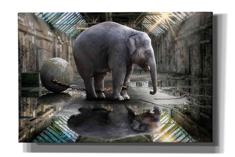Image of 'The Big Grey' by Alan, Giclee Canvas Wall Art