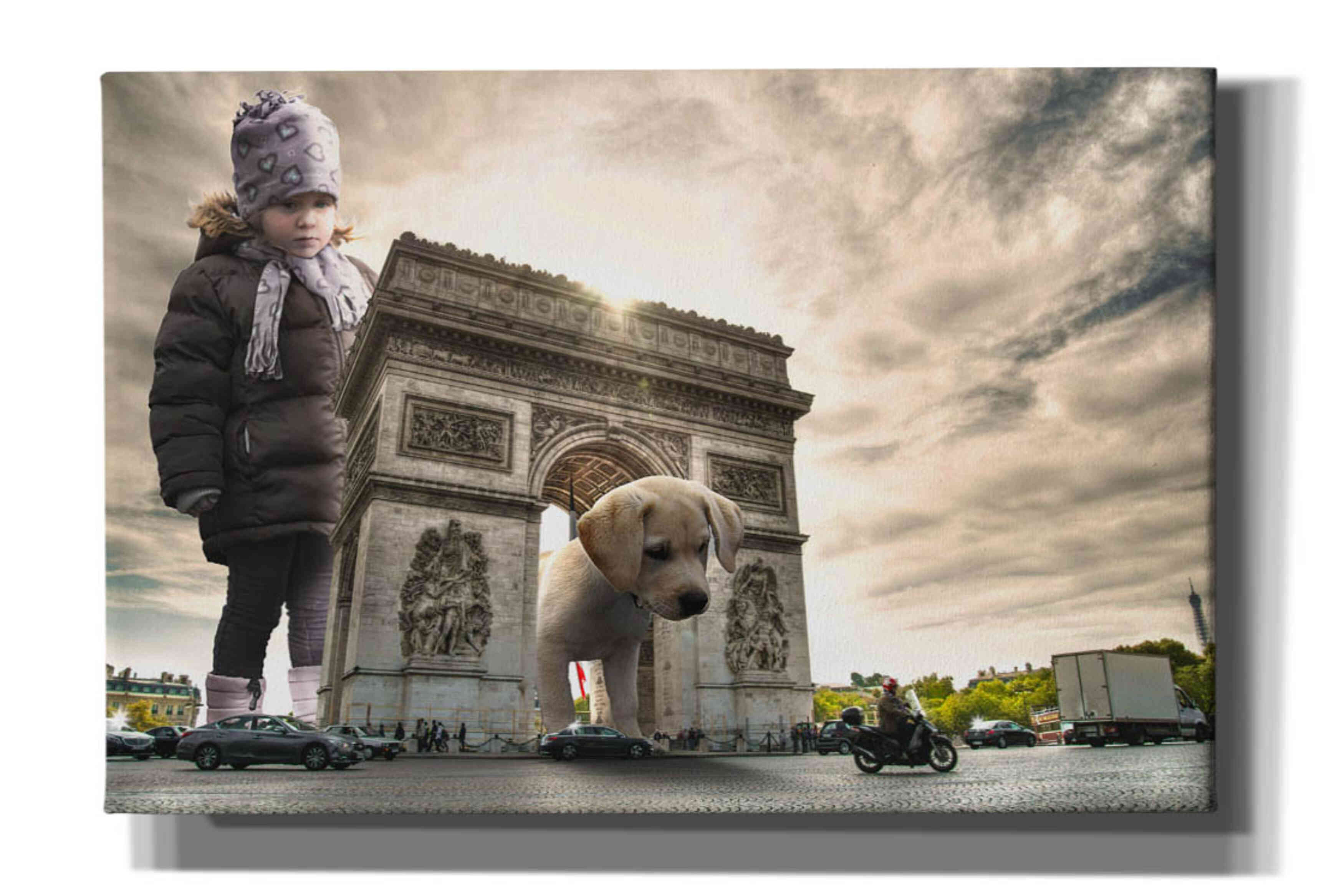 'Playtime' by Alan, Giclee Canvas Wall Art