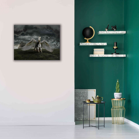 Image of 'Pegasus Rising' by Alan, Giclee Canvas Wall Art,34x26