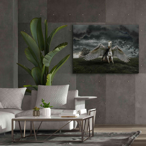 Image of 'Pegasus Rising' by Alan, Giclee Canvas Wall Art,54x40