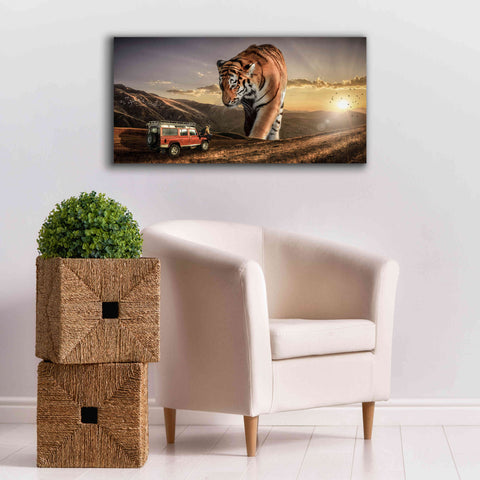 Image of 'Hunters' by Alan, Giclee Canvas Wall Art,40x20